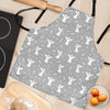 Angel Print Pattern Women's Apron-grizzshop