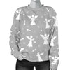 Angel Print Pattern Women's Sweatshirt-grizzshop