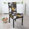 Angel Snowflake Print Pattern Chair Cover-grizzshop