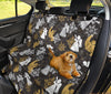 Angel Snowflake Print Pattern Pet Car Seat Cover-grizzshop