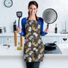 Angel Snowflake Print Pattern Women's Apron-grizzshop