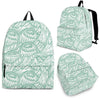 Angel Wing Pattern Print Backpack-grizzshop