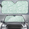 Angel Wing Pattern Print Car Sun Shade-grizzshop