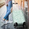 Angel Wing Pattern Print Luggage Cover Protector-grizzshop
