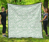Angel Wing Pattern Print Quilt-grizzshop