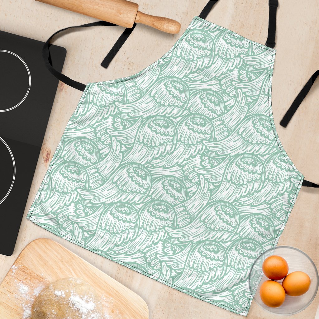 Angel Wing Pattern Print Women's Apron-grizzshop