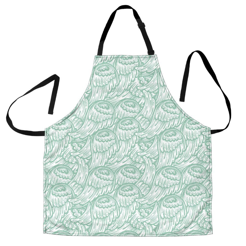 Angel Wing Pattern Print Women's Apron-grizzshop