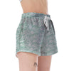 Angel Wing Pattern Print Women's Shorts-grizzshop