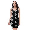 Angry Pitbull Bodycon Dress-grizzshop