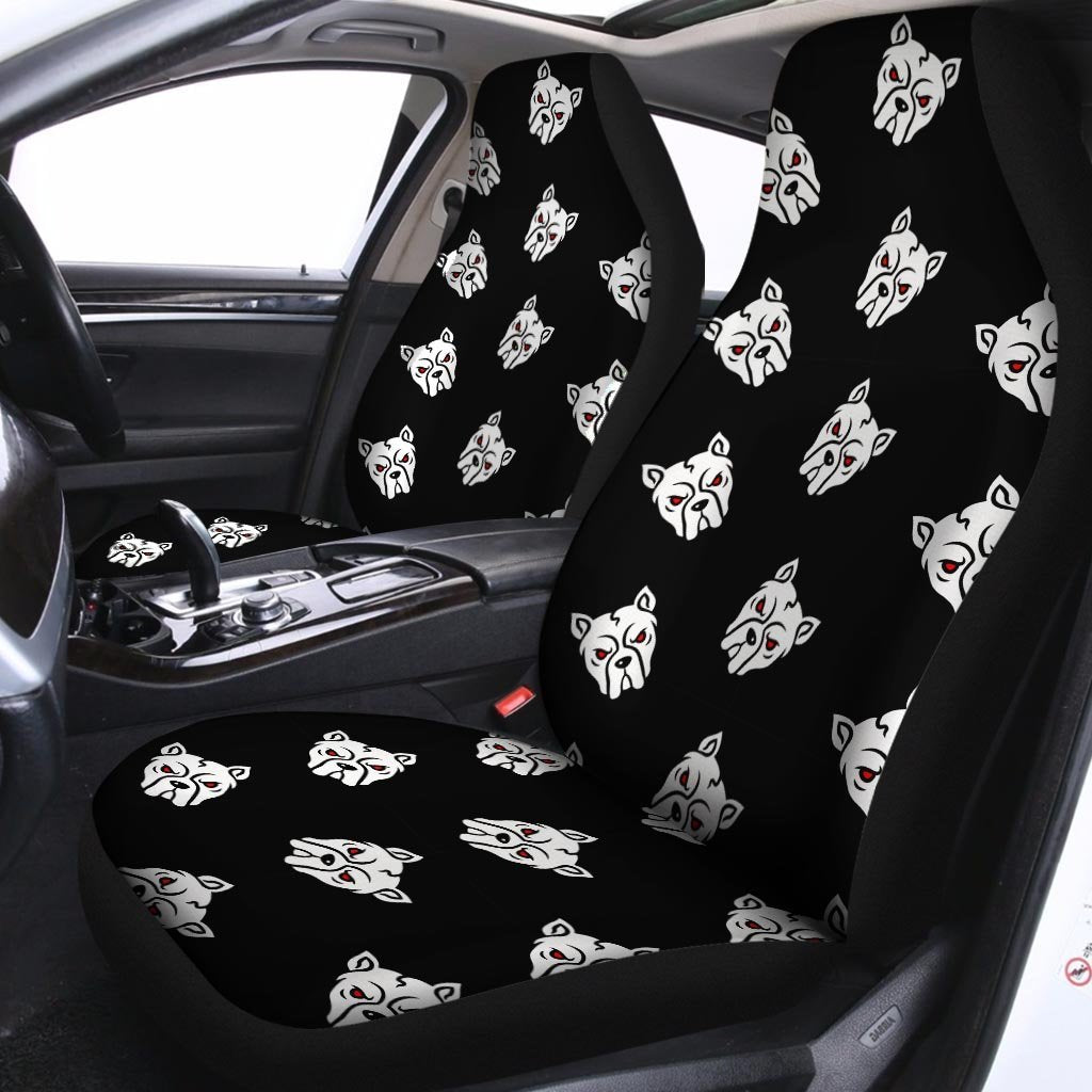 Angry Pitbull Car Seat Covers-grizzshop