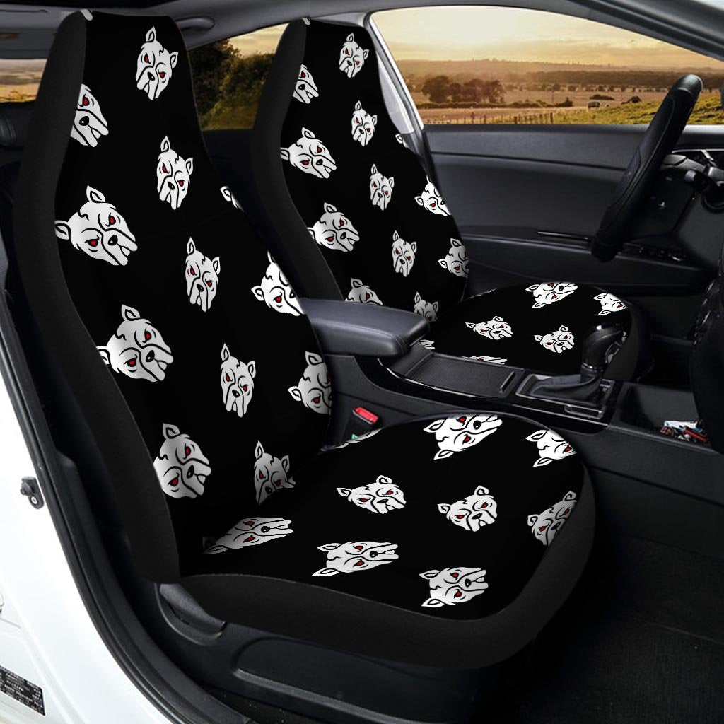 Angry Pitbull Car Seat Covers-grizzshop