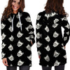 Angry Pitbull Hoodie Dress-grizzshop