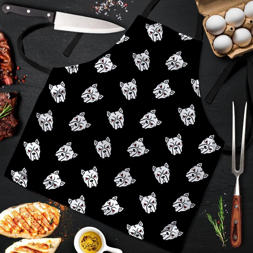 Angry Pitbull Men's Apron-grizzshop