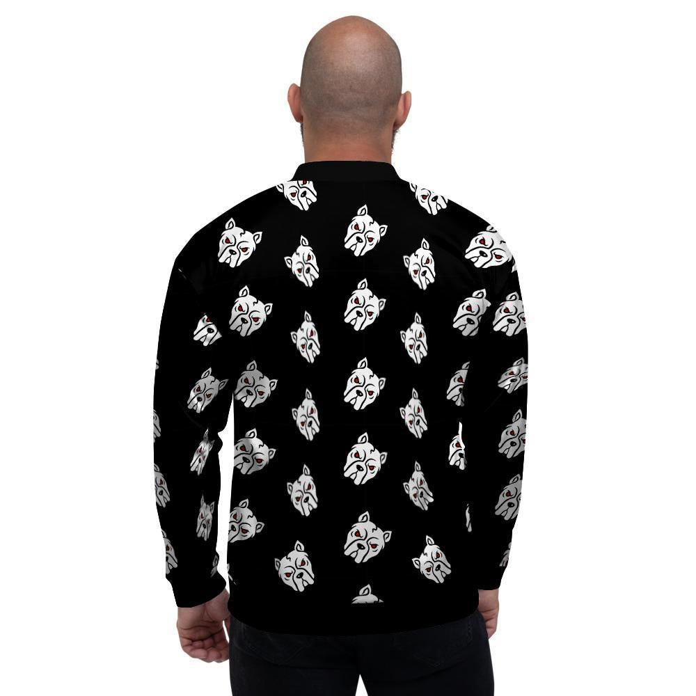 Angry Pitbull Men's Bomber Jacket-grizzshop