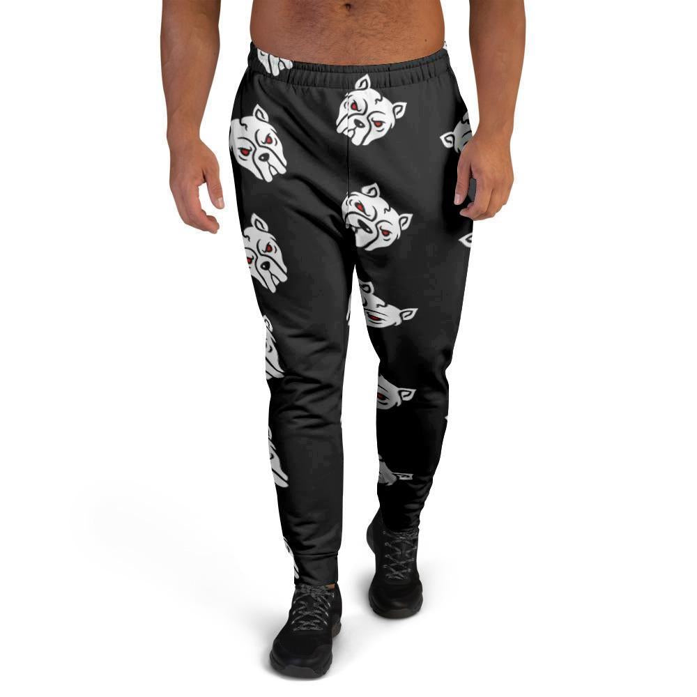 Angry Pitbull Men's Joggers-grizzshop