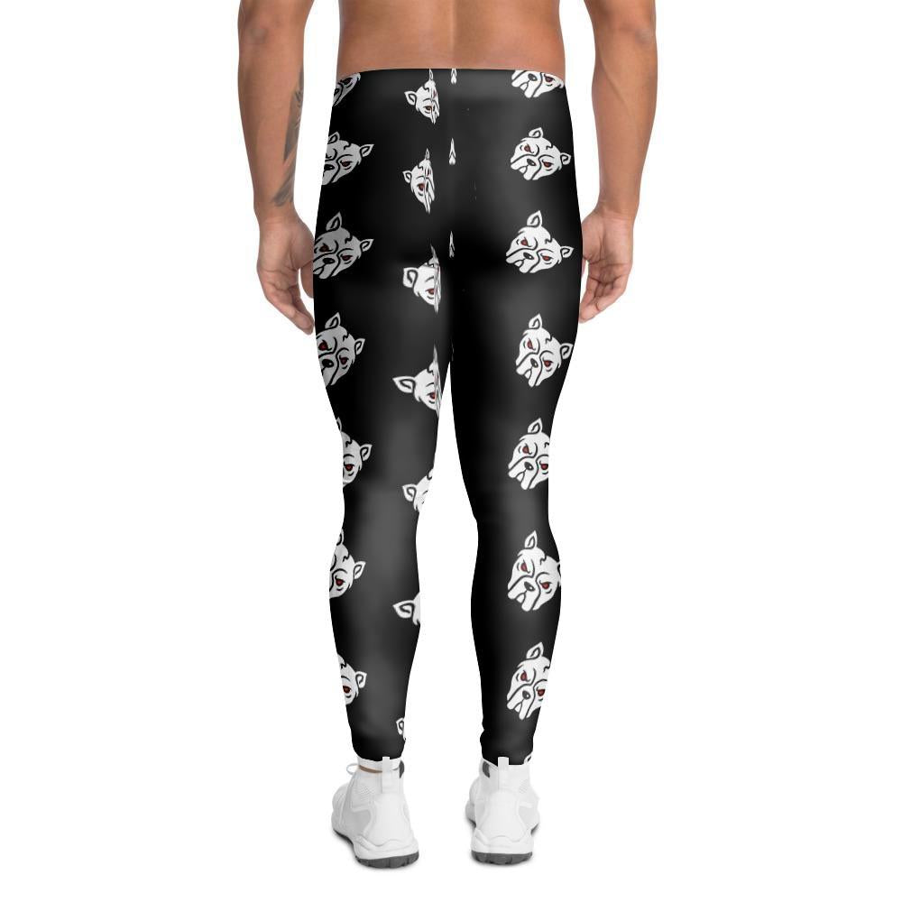 Angry Pitbull Men's Leggings-grizzshop