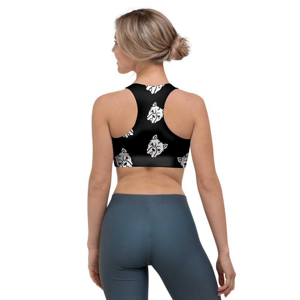 Angry Pitbull Sports Bra-grizzshop