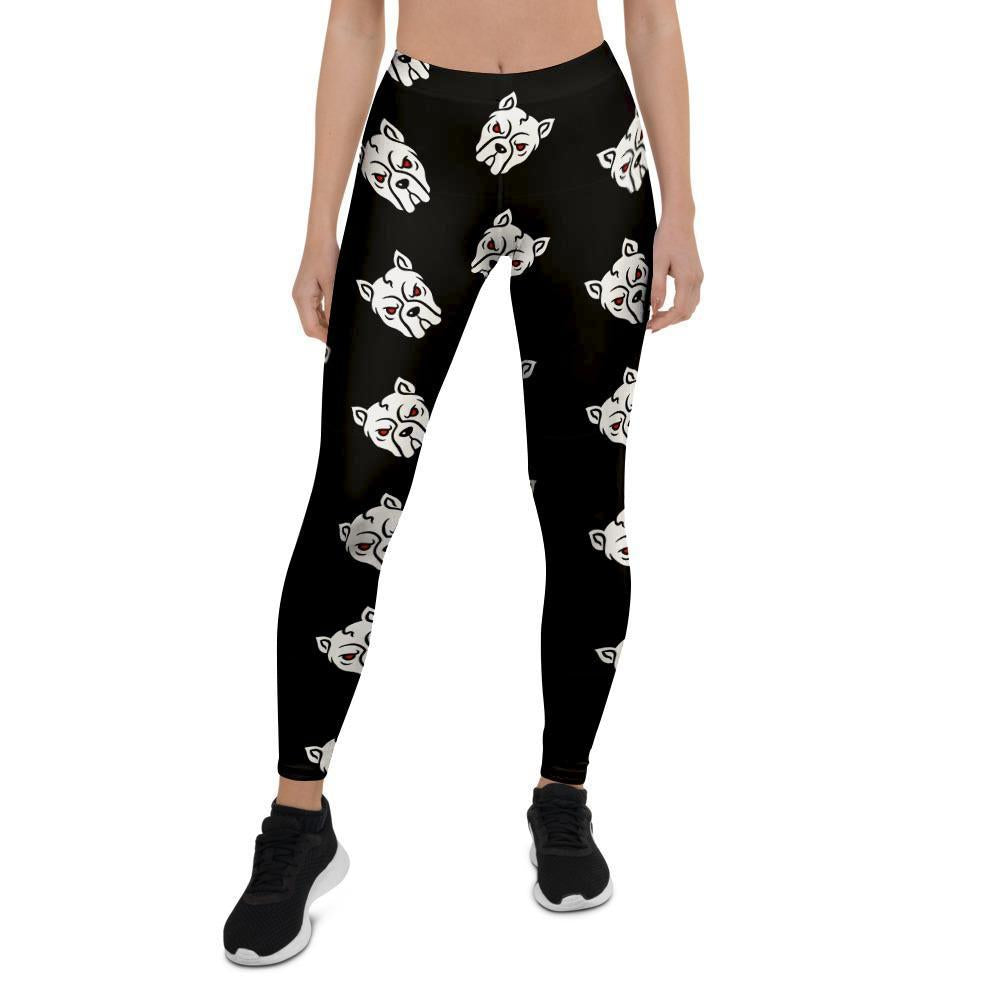 Angry Pitbull Women's Leggings-grizzshop