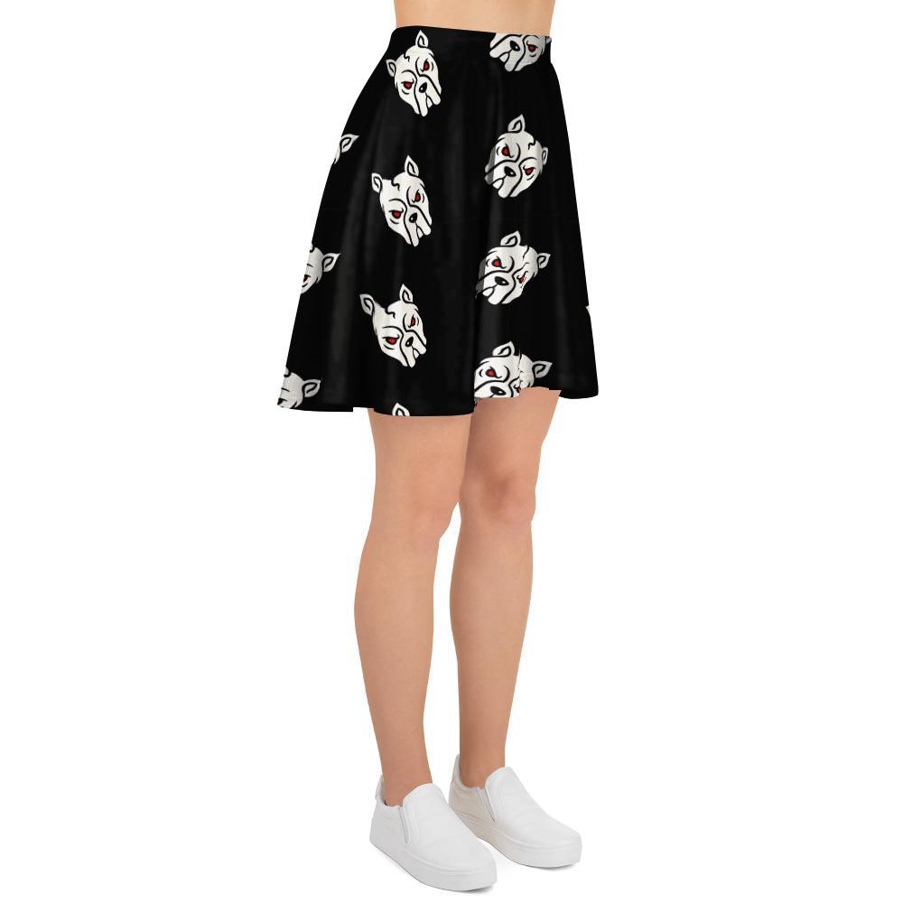 Angry Pitbull Women's Skirt-grizzshop