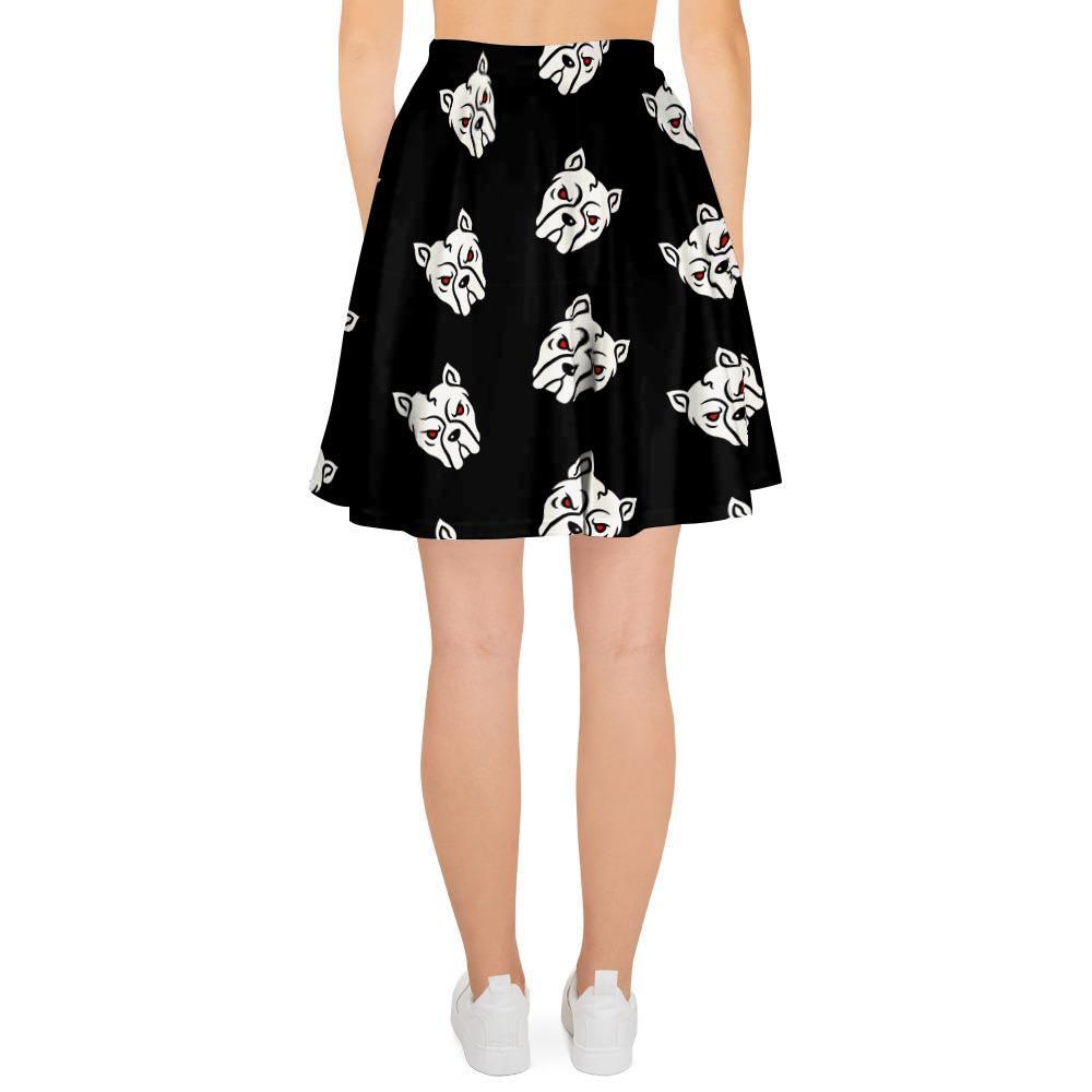 Angry Pitbull Women's Skirt-grizzshop