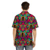 Animal Hippie Psychedelic Men’s Hawaiian Shirt-grizzshop