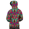 Animal Hippie Psychedelic Men's Hoodie-grizzshop