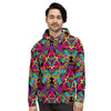 Animal Hippie Psychedelic Men's Hoodie-grizzshop