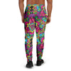 Animal Hippie Psychedelic Men's Joggers-grizzshop