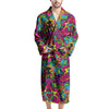 Animal Hippie Psychedelic Men's Robe-grizzshop