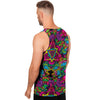 Animal Hippie Psychedelic Men's Tank Tops-grizzshop