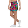 Animal Hippie Psychedelic Mini Skirt-grizzshop