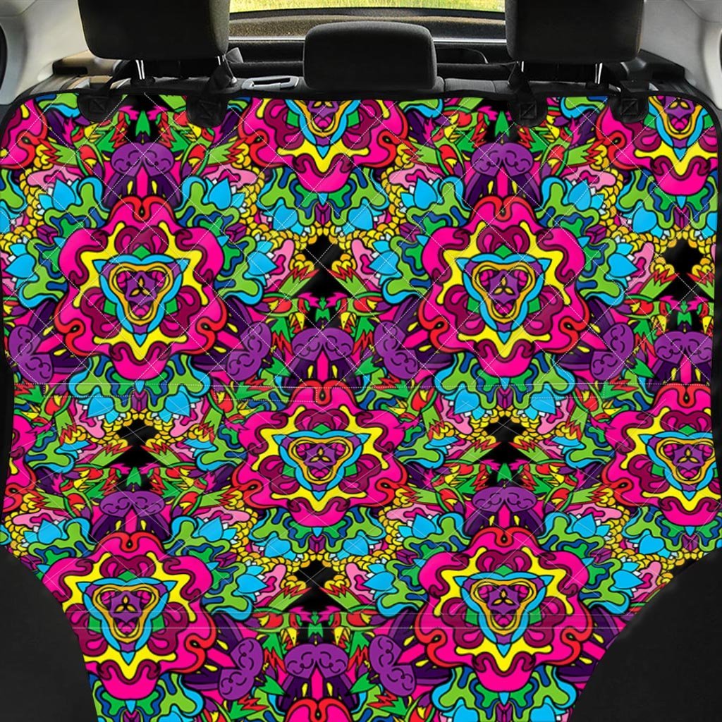 Animal Hippie Psychedelic Pet Car Seat Cover-grizzshop