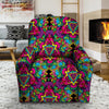 Animal Hippie Psychedelic Recliner Cover-grizzshop