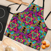 Animal Hippie Psychedelic Women's Apron-grizzshop