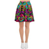 Animal Hippie Psychedelic Women's Skirt-grizzshop