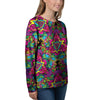 Animal Hippie Psychedelic Women's Sweatshirt-grizzshop