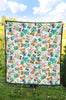 Animal Nurse Pattern Print Quilt-grizzshop