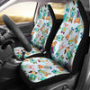 Animal Nurse Pattern Print Universal Fit Car Seat Covers-grizzshop