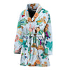 Animal Nurse Pattern Print Women Long Robe-grizzshop