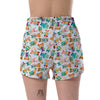 Animal Nurse Pattern Print Women's Shorts-grizzshop