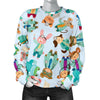 Animal Nurse Pattern Print Women's Sweatshirt-grizzshop