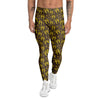 Ankh And Pharaoh Print Pattern Men's Leggings-grizzshop