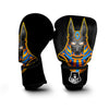 Anubis God Print Boxing Gloves-grizzshop