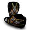 Anubis God Print Boxing Gloves-grizzshop