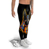 Anubis God Print Men's Leggings-grizzshop