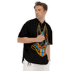 Anubis God Print Men's Short Sleeve Shirts-grizzshop