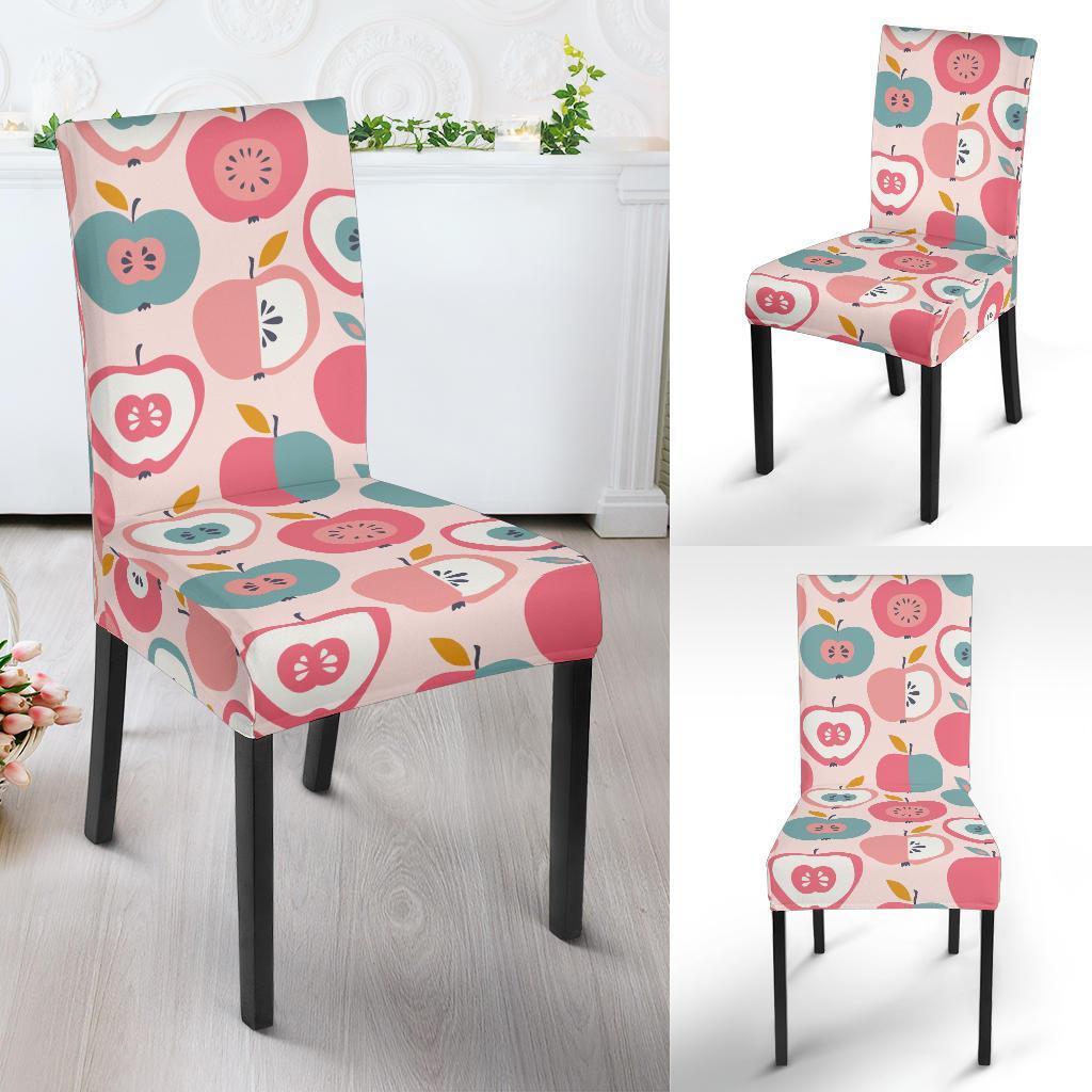 Apple Pattern Print Chair Cover-grizzshop