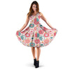 Apple Pattern Print Dress-grizzshop