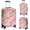 Apple Pattern Print Luggage Cover Protector-grizzshop