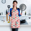 Apple Pattern Print Women's Apron-grizzshop